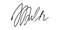 Fake signature hand drawn sample own autograph.