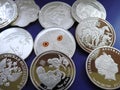 Fake silver coins