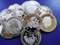 Fake silver coins