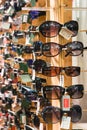 Fake or pirated sunglasses for sale Royalty Free Stock Photo