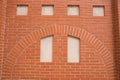 Fake window in a brick wall Royalty Free Stock Photo