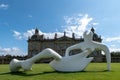 FAKENHAM, UNITED KINGDOM - Aug 07, 2019: Henry Moore at Houghton Hall