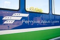 FAL, Ferrovie Appulo Lucane, Italian railway network, trains connecting Bari, Puglia to Matera, Basilicata Royalty Free Stock Photo