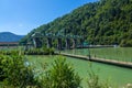 The Fala Hydro Power Plant also Fala Hydroelectric Power Plant on the Drava river in Slovenia Royalty Free Stock Photo