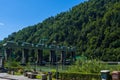 The Fala Hydro Power Plant also Fala Hydroelectric Power Plant on the Drava river in Slovenia Royalty Free Stock Photo