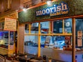 The Moorish falafel bar in the city of Norwich, Norfolk