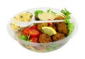 Falafel And Couscous Salad Bowl