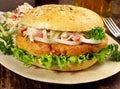Falafel Hamburger - Fast Food