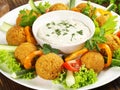 Falafel Snack Plate - Fast Food