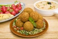 Falafel and Tabbouleh