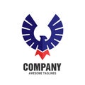 Falcon Eagle Bird color logo