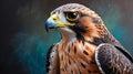 falcon illustration highquality image and a ai generated Royalty Free Stock Photo