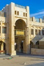 Falcon Souq market for traditional arab hunting in Doha, Qatar