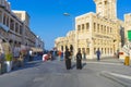 Falcon Souq market for traditional arab hunting in Doha, Qatar