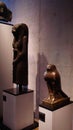 Falcon statue of the god Horus Royalty Free Stock Photo