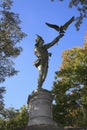The Falconer statue