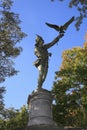 The Falconer statue Central Park NY