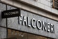 a falconeri store sign