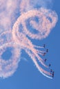 Falcons Parachute Display Team Royalty Free Stock Photo