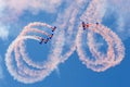 Falcons Parachute Display Team Royalty Free Stock Photo