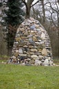 Falkland Islands War Stone Cairn Memorial Royalty Free Stock Photo