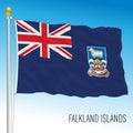 Falkland official national flag, UK