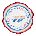Falklands badge.