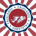 Falklands Badge.