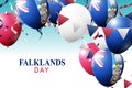 Falklands Day background