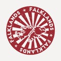 Falklands stamp.