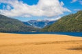 Falkner Lake located in the Nahuel Huapi National Park, province of Neuquen, Argentina