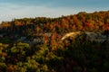 Fall / Autumn Forests - Red River Gorge Geological Area - Appalachian Mountains - Kentucky Royalty Free Stock Photo