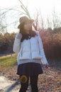 Fall,autumn young asian lovely girl 2