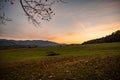 Fall In Cades Cove at Sunset