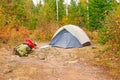 Fall Campsite in the wilds