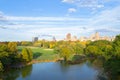 Fall in Central Park Royalty Free Stock Photo