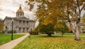 Fall Color Autumn Leaves Statehouse Grounds Concord New Hampshire Royalty Free Stock Photo