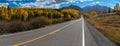Fall color, Colorado Highway 145 Panorama