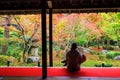 fall color at Enkoji temple, Kyoto