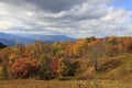 Fall Color in the Mountains Royalty Free Stock Photo