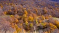 FALL COLORS IN ABRUZZO Royalty Free Stock Photo