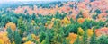 Fall colors Algonquin Park, Ontario, Canada. Royalty Free Stock Photo