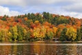 Fall colors Algonquin Park, Ontario, Canada Royalty Free Stock Photo