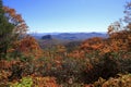 Fall colors along the Blue Ridge Parkway Royalty Free Stock Photo
