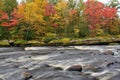 Fall Colors Along the Kettle River Royalty Free Stock Photo