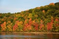Fall Colors Along the St. Croix River Royalty Free Stock Photo