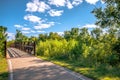 Fall Colors in Cedar Falls, Iowa Royalty Free Stock Photo