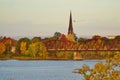 Fall colors Fredericton, Canada Royalty Free Stock Photo