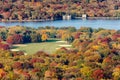 Fall colors by the Great Lawn and the Reservoir, C