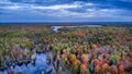 Fall Colors on the Iron Range Royalty Free Stock Photo